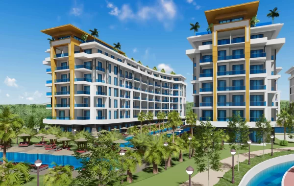 Ett av de största bostads- hotell och aktivitets konceptprojekten i Turkiet, med det vackraste läget