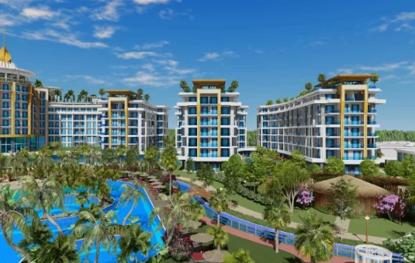 Ett av de största bostads- hotell och aktivitets konceptprojekten i Turkiet, med det vackraste läget
