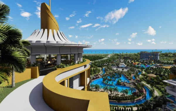 Ett av de största bostads- hotell och aktivitets konceptprojekten i Turkiet, med det vackraste läget