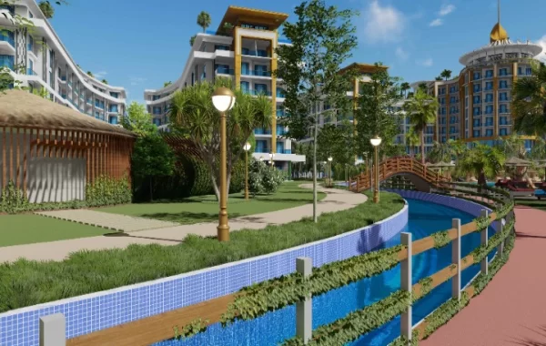 Ett av de största bostads- hotell och aktivitets konceptprojekten i Turkiet, med det vackraste läget