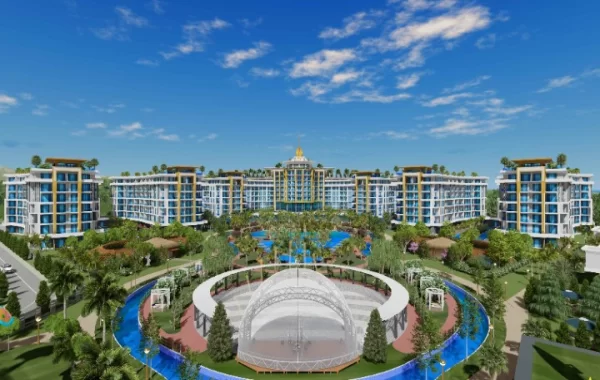 Ett av de största bostads- hotell och aktivitets konceptprojekten i Turkiet, med det vackraste läget
