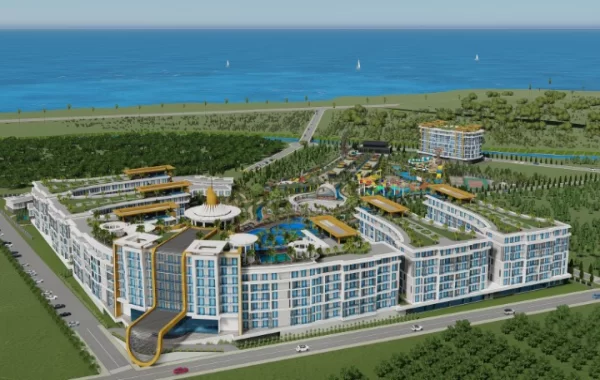 Ett av de största bostads- hotell och aktivitets konceptprojekten i Turkiet, med det vackraste läget