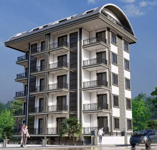 Enjoyable Apartments for sale in one of the most popular regions of Alanya, surrounded by nature