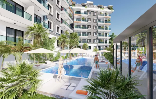 Spectacular Apartments for sale with a great location, unique nature & sea views in Gazipasa