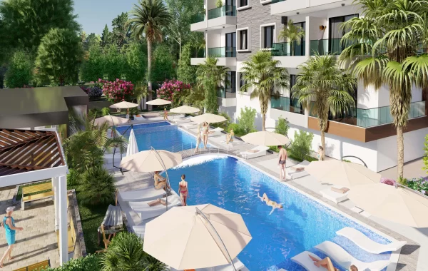 Spectacular Apartments for sale with a great location, unique nature & sea views in Gazipasa