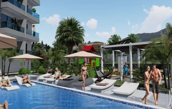 Spectacular Apartments for sale with a great location, unique nature & sea views in Gazipasa