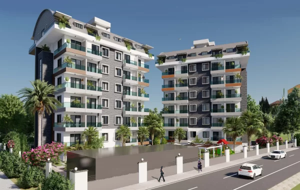 Spectacular Apartments for sale with a great location, unique nature & sea views in Gazipasa