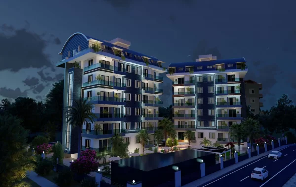 Spectacular Apartments for sale with a great location, unique nature & sea views in Gazipasa
