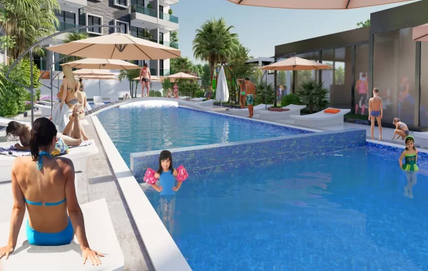 Spectacular Apartments for sale with a great location, unique nature & sea views in Gazipasa
