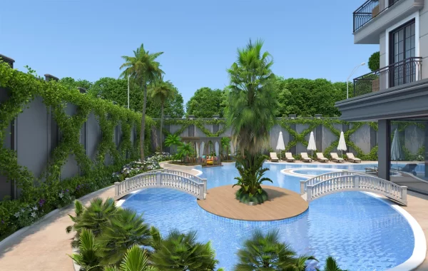 Luxuriöse Wohnungen zum Verkauf im schönsten und zentralsten Viertel von Alanya