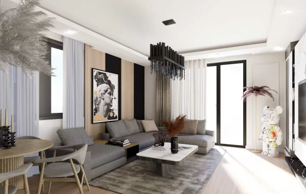 Hervorragende Wohnungen zu Verkaufen toller Architektur in Alanya, Gazipasa