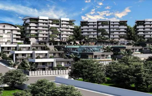 Utsökta och moderna lägenheter i lyxig stil till salu i Kargicak/Alanya som är ett pittoreskt område