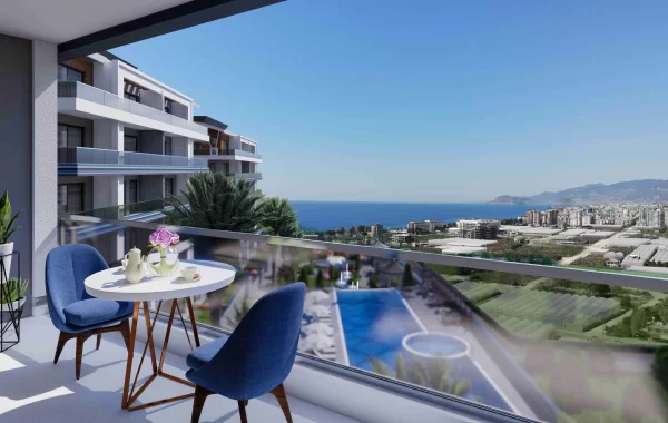 Snygga lägenheter till salu i en trevlig och lugn östra del av Kargicak/Alanya