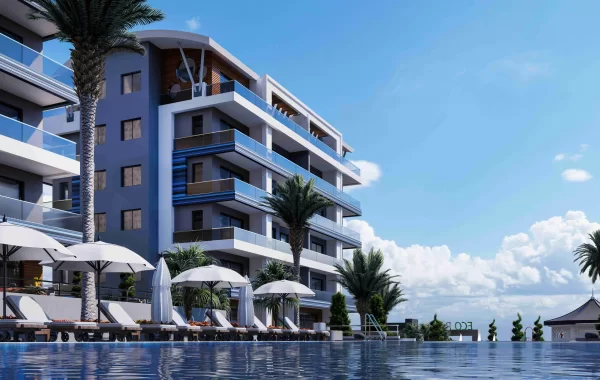 Snygga lägenheter till salu i en trevlig och lugn östra del av Kargicak/Alanya