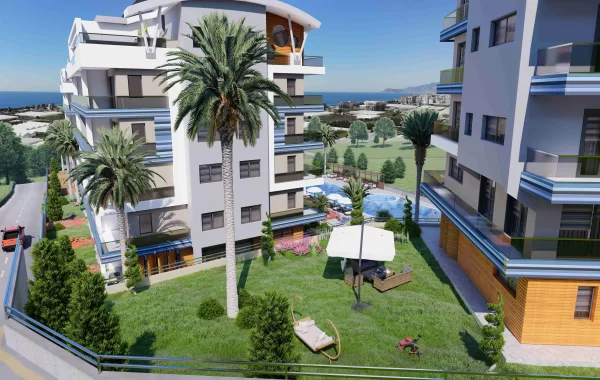 Snygga lägenheter till salu i en trevlig och lugn östra del av Kargicak/Alanya