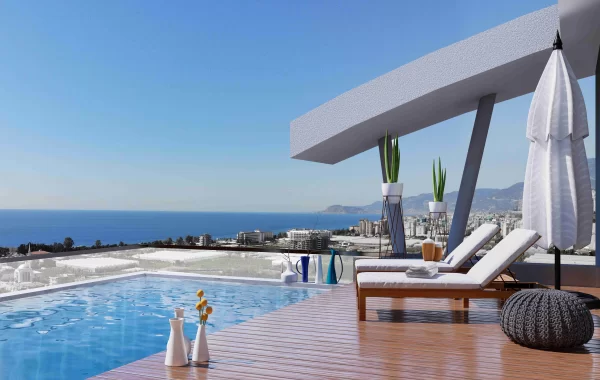 Snygga lägenheter till salu i en trevlig och lugn östra del av Kargicak/Alanya