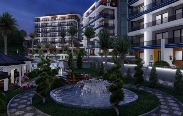 Snygga lägenheter till salu i en trevlig och lugn östra del av Kargicak/Alanya