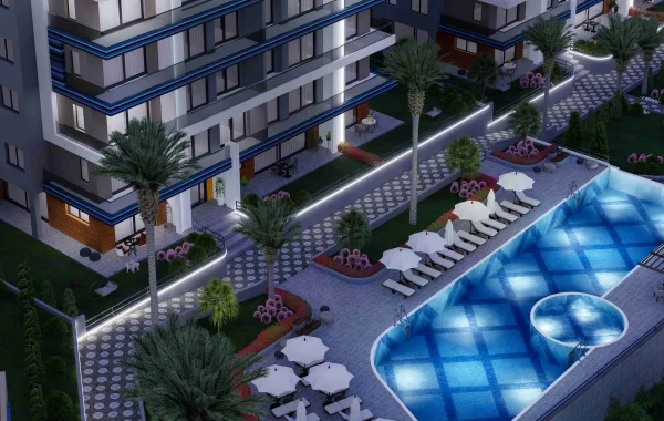 Snygga lägenheter till salu i en trevlig och lugn östra del av Kargicak/Alanya