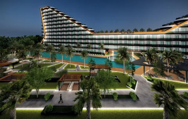Luxuriöse Residenz mit Infrastruktur im Resort-Stil in Altintas, einer schnell wachsenden Region