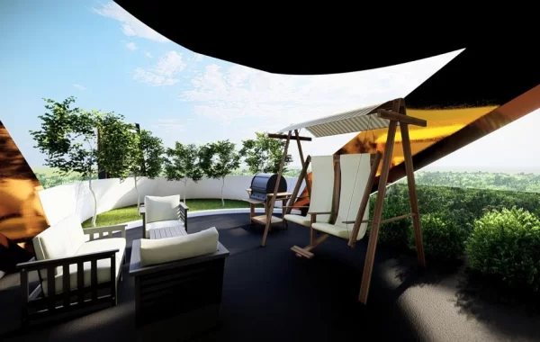 Lyxigt boende med infrastruktur i lyxhotellstil i Altintas, en snabbt växande region