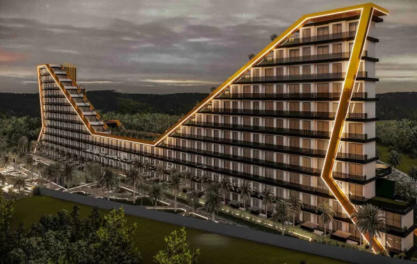 Lyxigt boende med infrastruktur i lyxhotellstil i Altintas, en snabbt växande region