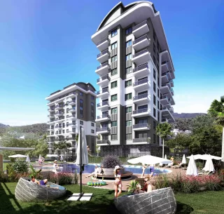 Enticing apartments for sale in Avsallar, a well admired region among tourist & foreign investors