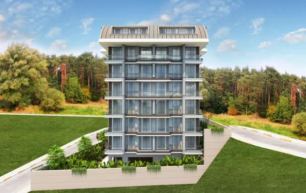 Gemütlicher Komplex für richtige Genießer zum Verkauf in Alanya, Demirtas
