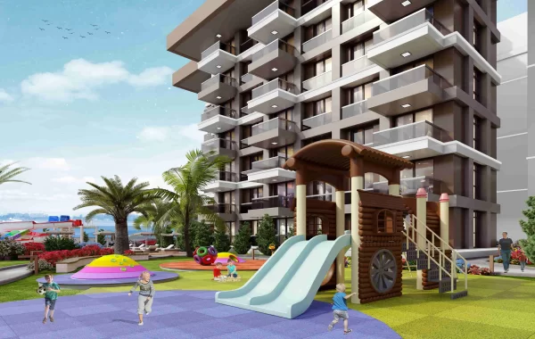 Herrlicher Komplex zum Verkauf in Gazipasa, einer wunderbaren Ferienstadt an der Mittelmeerküste