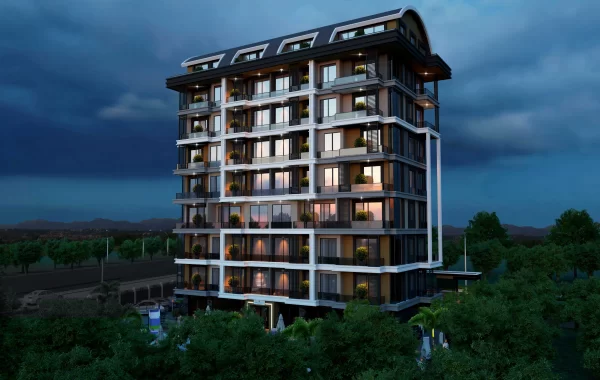 Fabulous complex for sale in Avsallar, a popularized & most rapidly developing area of Alanya