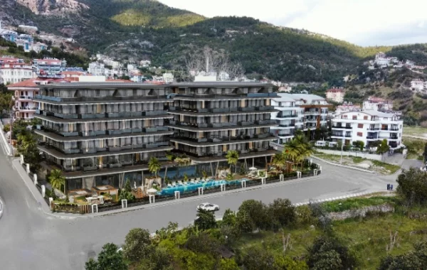 Tempting complex for sale in Alanya, largest & most popular holiday cities with superb views