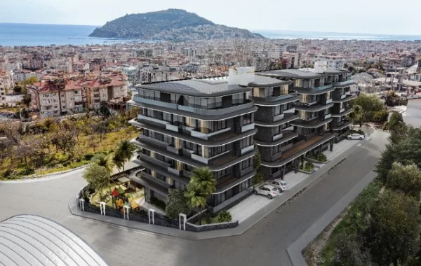 Tempting complex for sale in Alanya, largest & most popular holiday cities with superb views