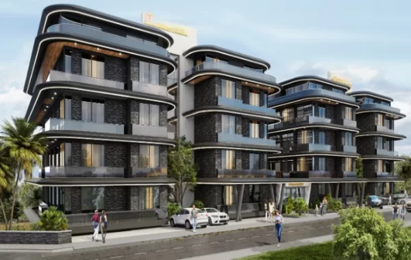 Tempting complex for sale in Alanya, largest & most popular holiday cities with superb views