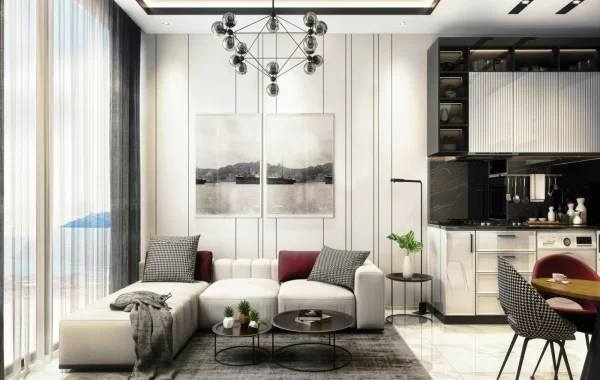 Tempting complex for sale in Alanya, largest & most popular holiday cities with superb views