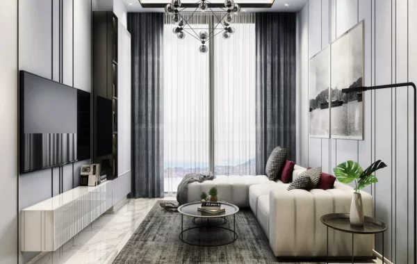 Tempting complex for sale in Alanya, largest & most popular holiday cities with superb views