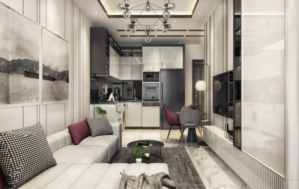 Tempting complex for sale in Alanya, largest & most popular holiday cities with superb views