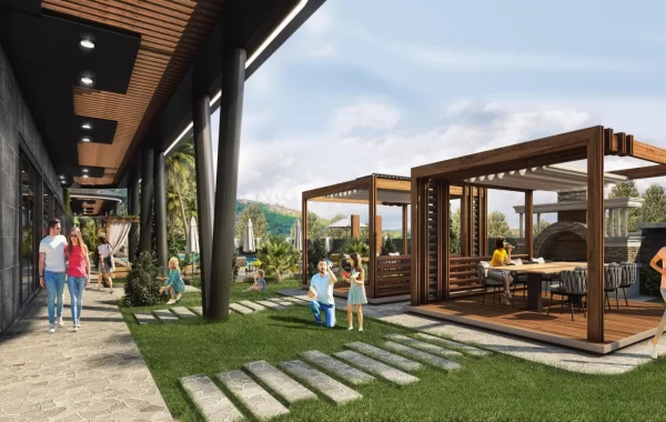 Tempting complex for sale in Alanya, largest & most popular holiday cities with superb views