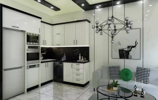 Luxury Flats for sale in Alanya with Wonderful Sea and Castle Views in a splendid neighborhood
