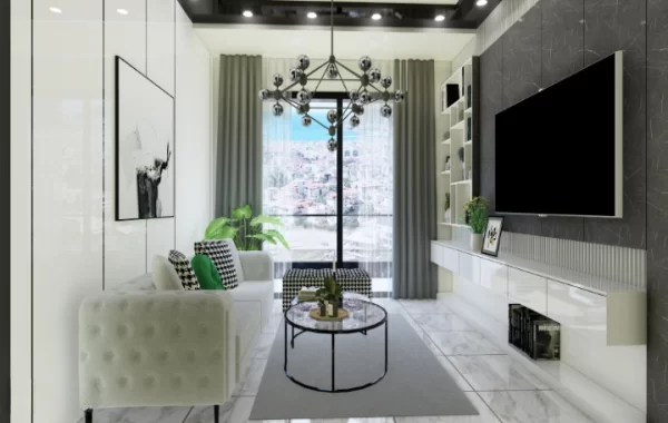 Luxury Flats for sale in Alanya with Wonderful Sea and Castle Views in a splendid neighborhood