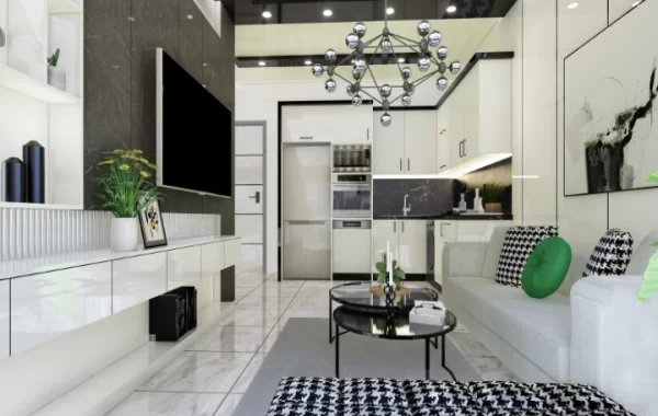 Luxury Flats for sale in Alanya with Wonderful Sea and Castle Views in a splendid neighborhood