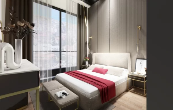 Luxury Flats for sale in Alanya with Wonderful Sea and Castle Views in a splendid neighborhood