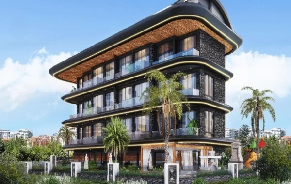 Luxury Flats for sale in Alanya with Wonderful Sea and Castle Views in a splendid neighborhood