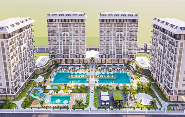 Hinreißender Komplex im Resort-Stil in Demirtas. Eine ruhige & naturnahe Region