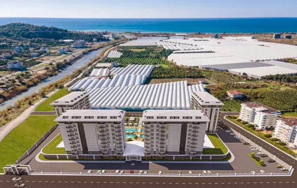 Hinreißender Komplex im Resort-Stil in Demirtas. Eine ruhige & naturnahe Region