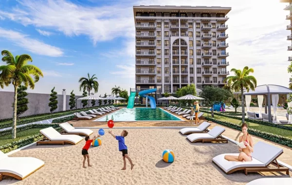 Hinreißender Komplex im Resort-Stil in Demirtas. Eine ruhige & naturnahe Region