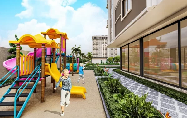 Hinreißender Komplex im Resort-Stil in Demirtas. Eine ruhige & naturnahe Region