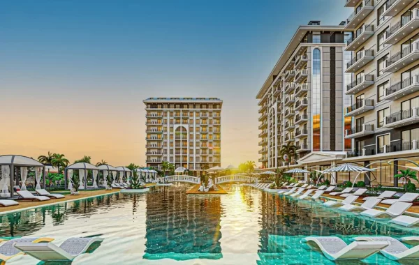 Hinreißender Komplex im Resort-Stil in Demirtas. Eine ruhige & naturnahe Region