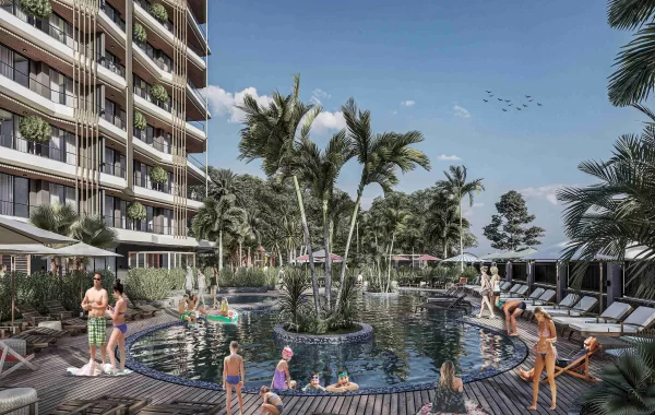 Family-friendly Flats for sale in Demirtas, in the tranquil yet developing district of Alanya