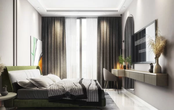 Family-friendly Flats for sale in Demirtas, in the tranquil yet developing district of Alanya