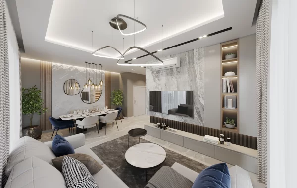 Fantastic apartments for sale in Demirtas, a peaceful captivating region of Alanya