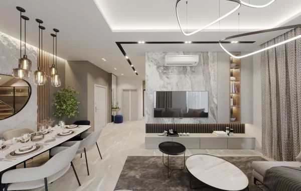 Fantastic apartments for sale in Demirtas, a peaceful captivating region of Alanya